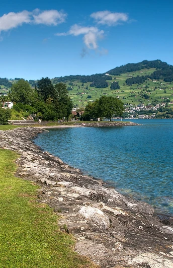 Badewiese Neuseeland