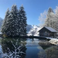 Die Kneippanlage Schwandalpweiher in Flühli ist auch im Winter ein Besuch wert