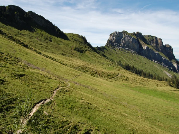 Entlang des Wannentritts