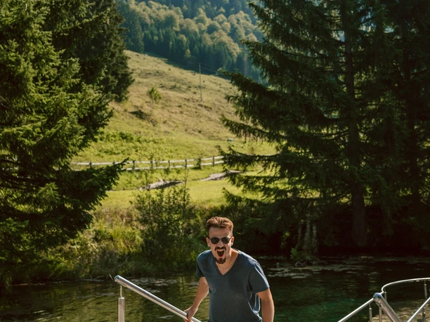 Kneippanlage Schwandalpweiher in Flühli.