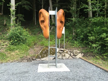 Die letzte Teilstrecke verläuft auf dem Hörweg, ein zusätzliches Erlebnis.