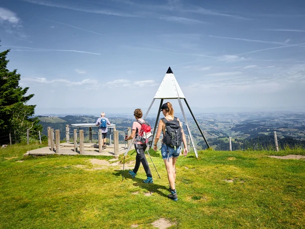 Aussichtsplattform auf dem Napf