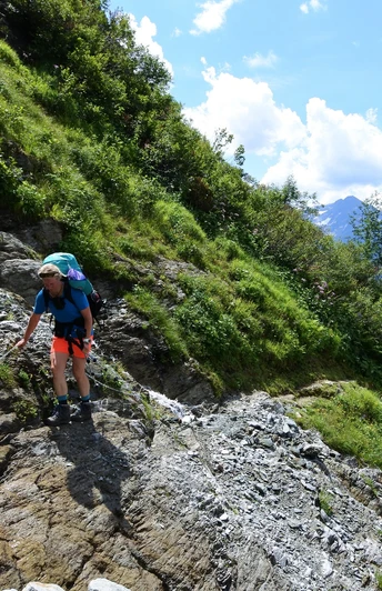 Im Maderanertal weit weg von jeder Zivilisation