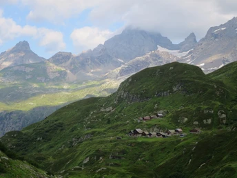 Blick zurück nach Hinterbalm