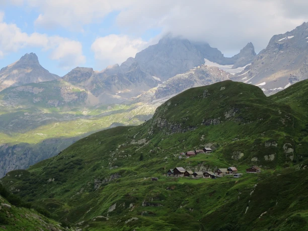 Blick zurück nach Hinterbalm
