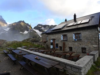 Angekommen auf der Sustlihütte