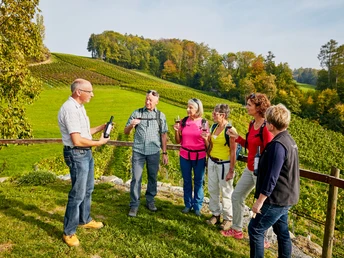 Degustation auf dem Weingut Kaiserspan