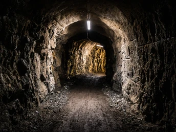 Tunnel in der Rotzschlucht