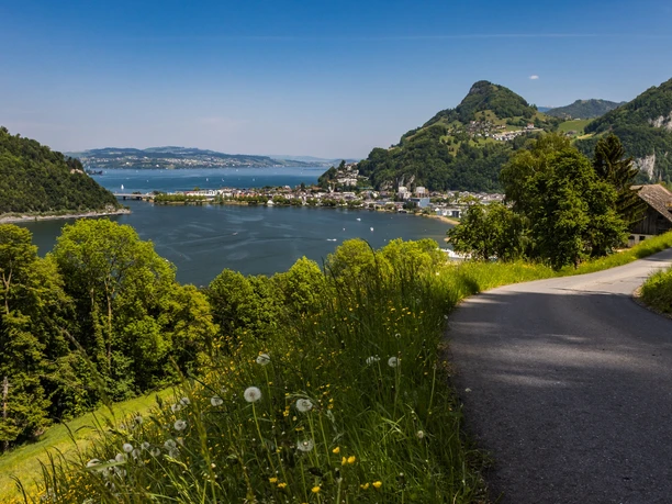 Aussicht auf Stansstad