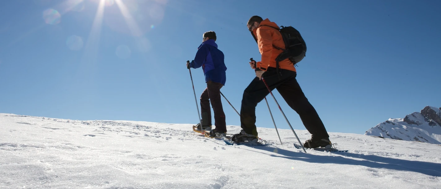 Schneeschuh-Laufen auf Melchsee-Frutt