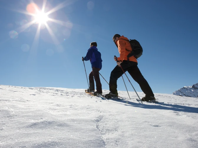 Schneeschuh-Laufen auf Melchsee-Frutt
