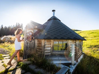 Saunahütte auf der Rigi