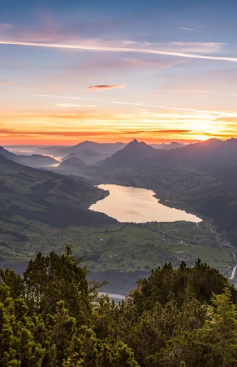 Sonnenaufgang auf dem Giswilerstock