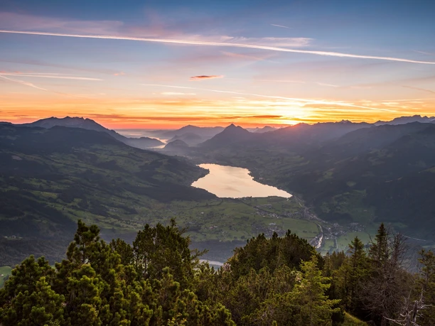Sonnenaufgang auf dem Giswilerstock