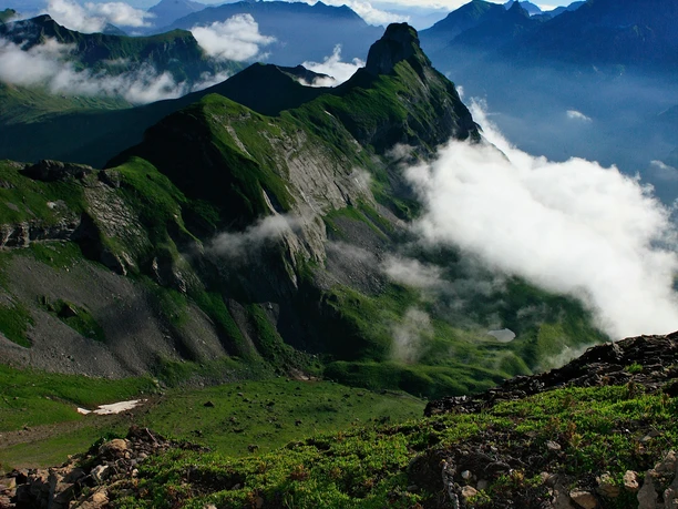 Aussicht Bergtour Hochstollen