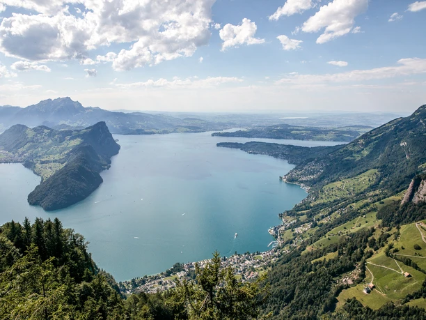 Aussicht über Vitznau