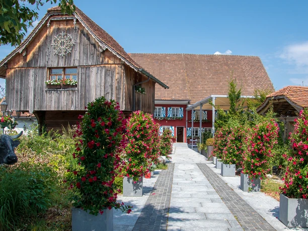 Gasthof Herlisberg, unmittelbar neben der Wanderrroute