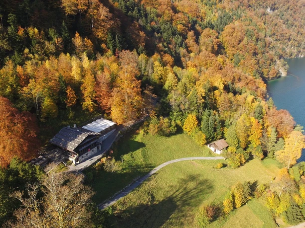 Restaurant Rütlihaus von oben