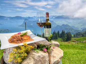 Kalbsleberli "Heitertannli" im Bergrestaurant Alpgschwänd