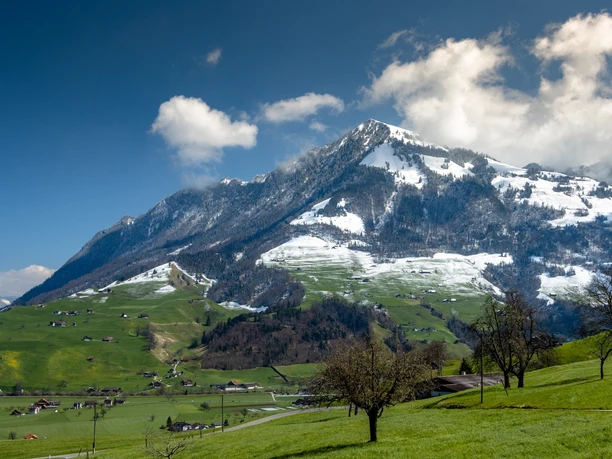 Huobegg, Blick Richtung Buochserhorn