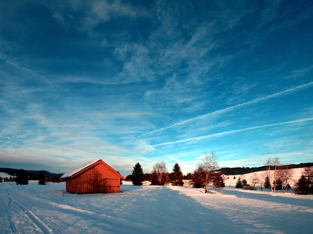 Winterlandschaft Hochebene Rothenthurm
