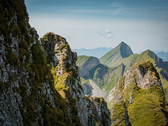 Die Karte Berglandschaft der UNESCO Biosphäre Entlebuch
