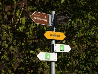 Immer schön den braunen Wegweisern nach