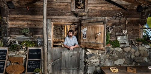 Käserei Alp Chünern, Käser Andreas Gut