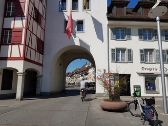Einfahrt in die Altstadt von Willisau