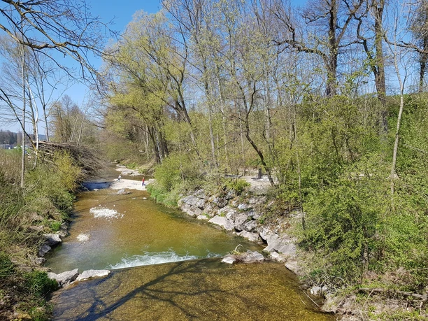 Beim "Platz des Dialoges" wo Wigger und Ron zusammenfliessen