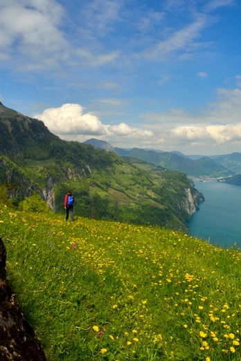 Wanderung mit Ausblick in Isenthal