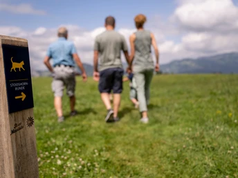 Stooshorn-Runde Wegweiser