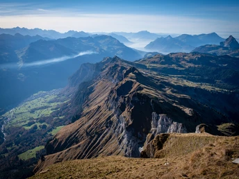 Der "First" genannte Grat vom Forstberg aus