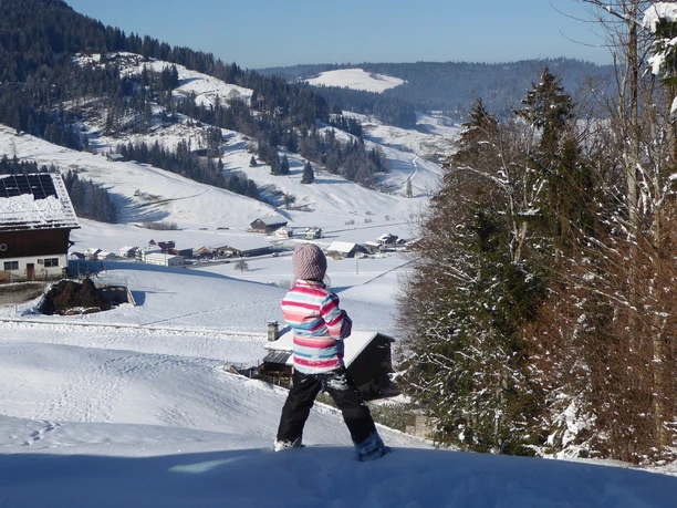 Schneeschuhtour Biberegg - Mostelberg / Oberhalb Biberegg