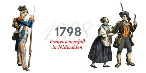 Bild vom Franzoseneinfall 1798
