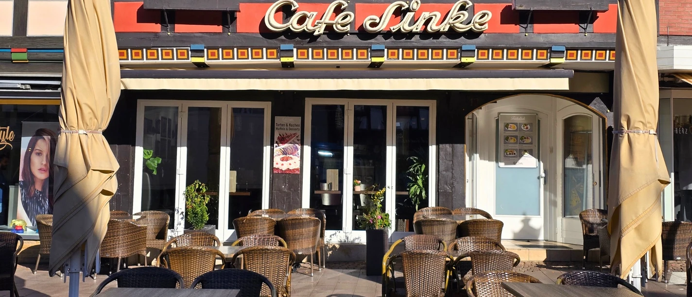 Außenansicht Cafe Sinke