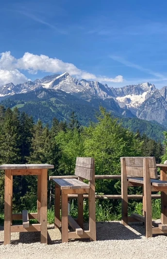 Ausblick von der Tannenhütte