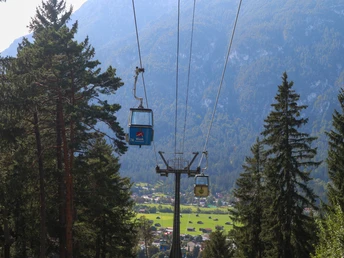 Schummeln erlaubt, die Mittelstation der Wankbahn liegt kurz oberhalb der Ecken-Hütte