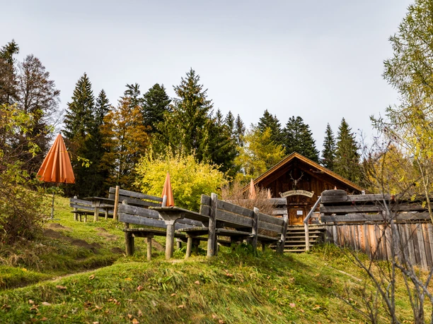 Die urige Elmauer Alm