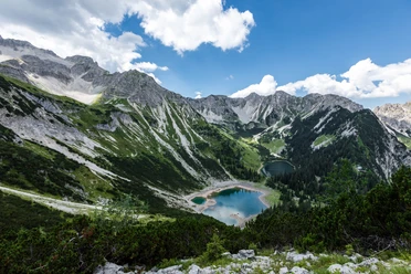 Bergseen (Soiernseen) von oben