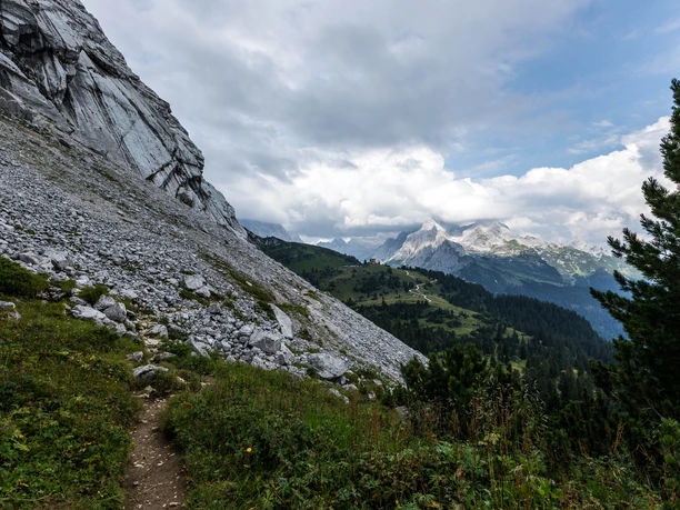 Der Steig hinauf