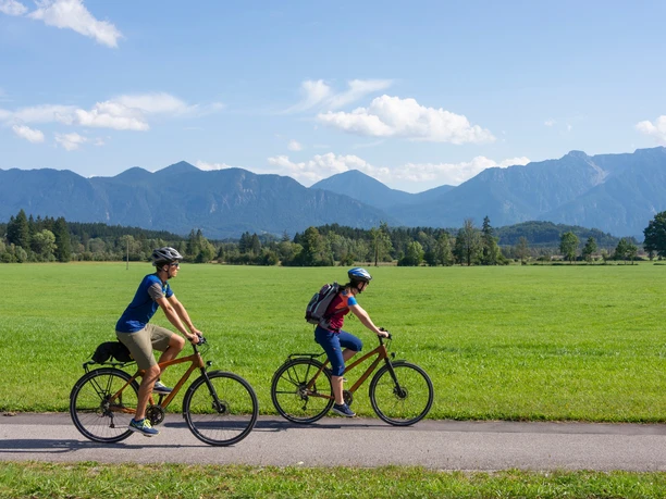 Radfahren am Murnauer Moos