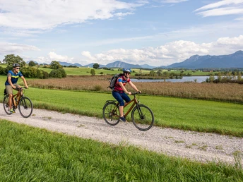 Radwege am Riegsee