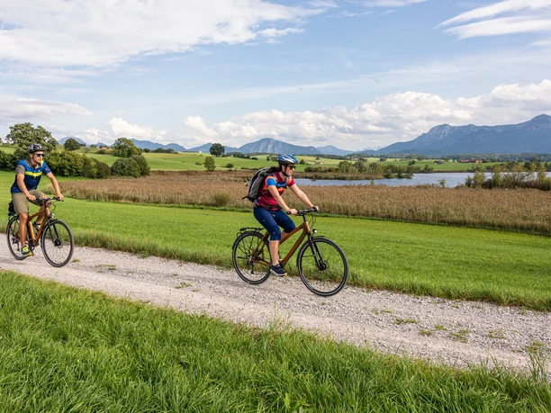 Radwege am Riegsee
