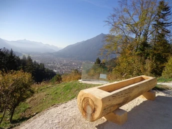 Blick von der Tannenhütte ins Tal