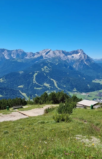 Blick auf Garmisch-Partenkirchen