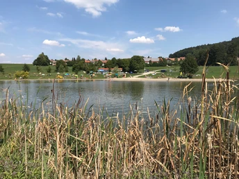 Badesee westlich von Hetten in Hohenpeißenberg