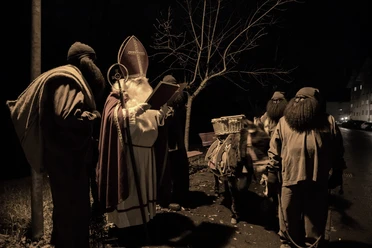 Samichlaus mit Schmutzlis