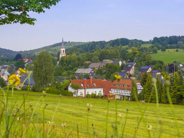 Blick nach Wehrsdorf