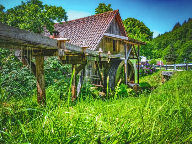 Benz Mühle Unterwasser - Wassermühle